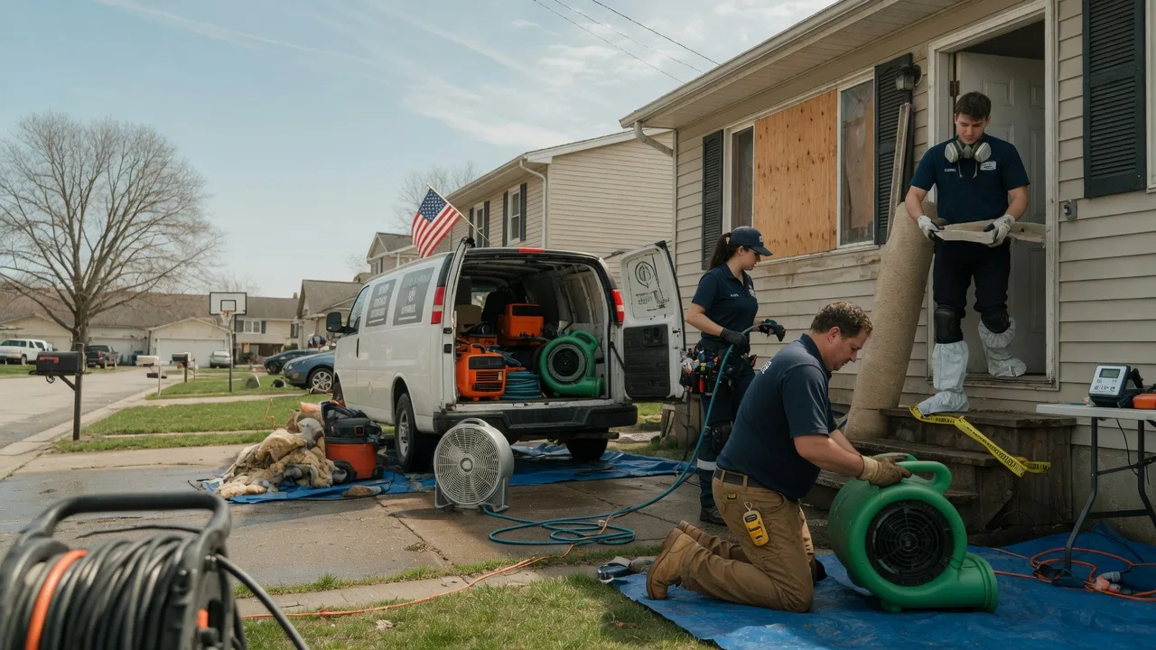 Water Damage Restoration in Beloit, WI near me